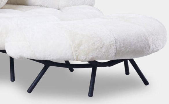 Eclipse Swivel Armchair with Footrest