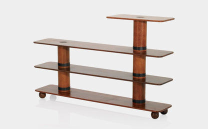 Hacienda Reversible Wall Unit by Pacific Green — palmwood and solid coconut trunk