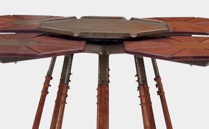 Verite Clover Leaf Tea Table by Pacific Green — view 2