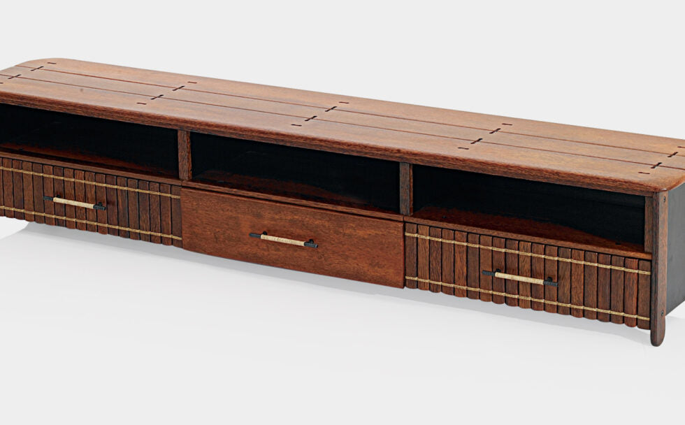 Entertainment Unit with Shelf