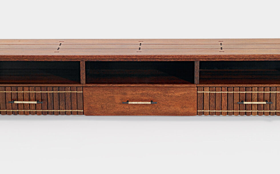 Entertainment Unit with Shelf