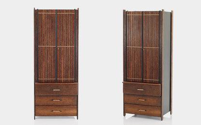 Two Door, Three Drawer Unit