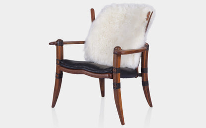Mendi Armchair by Pacific Green — A-grade leather