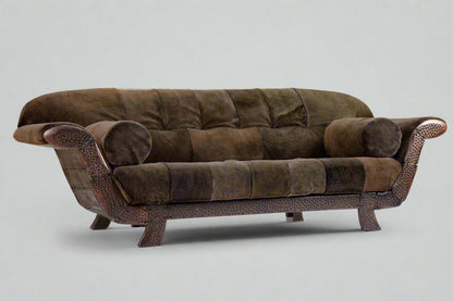 Scarab Sofa by Pacific Green — solid palmwood